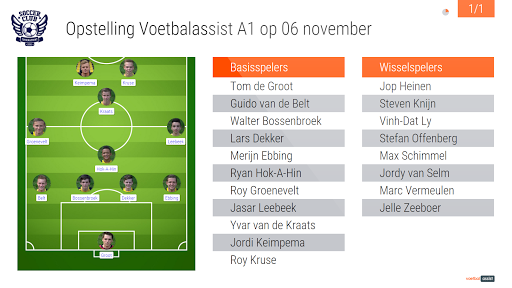 VoetbalAssist ClubTV Screen 2