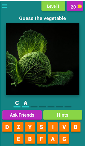 Fruits and Vegetables Quiz