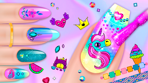 Android application Nail Salon screenshort