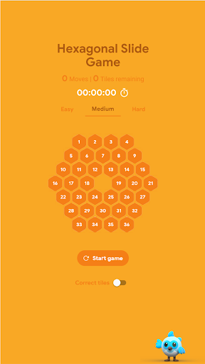 Hexagonal Sliding Puzzle