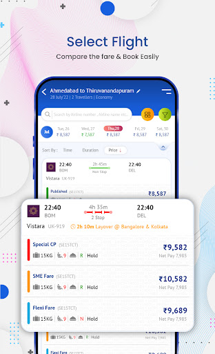 Akbar Travels Agents Screen 3
