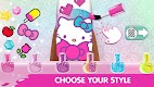 screenshot of Hello Kitty Nail Salon