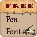 Free Fonts for Pen Style icon