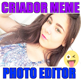 Criador de MEME Foto Editor Texto Carinhas Na Foto icon
