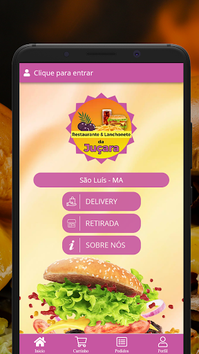 Android application Lanchonete da Juçara screenshort