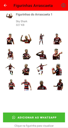 Figurinhas Arrascaeta Flamengo Screen 2