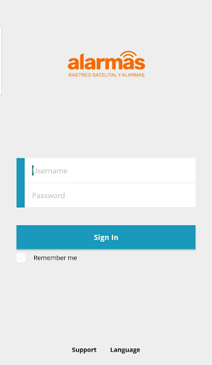 Android application Alarmas PY screenshort