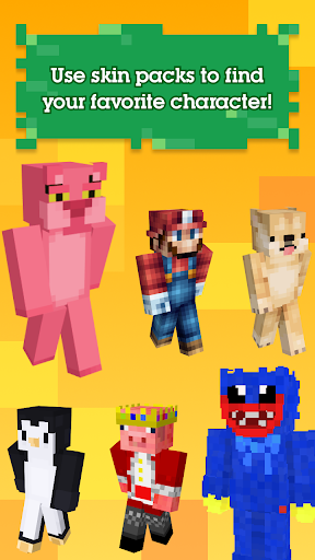 Android application Skins Pack for Minecraft screenshort