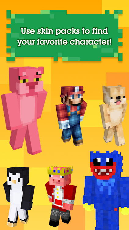 Skins Pack for Minecraft - 1.0.51 - (Android)