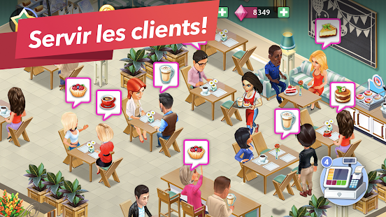 Code Triche My Café — Jeu de gestion de restaurant. Recettes APK MOD (Astuce) screenshots 4
