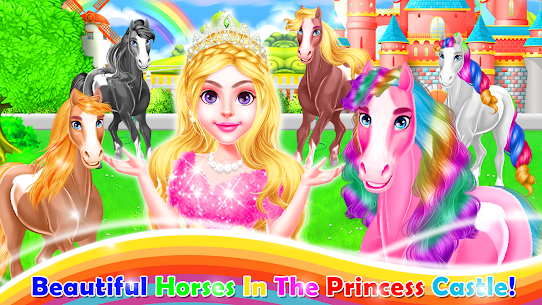 Princess Horse Daily Caring Mod Apk – Triplet Beauty Salon 1