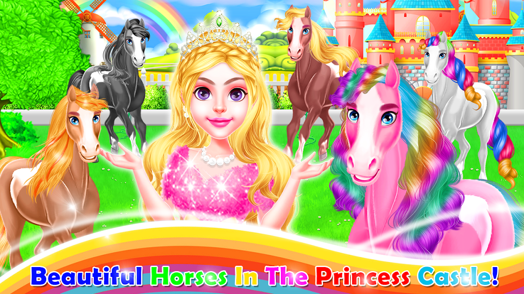  Princess Horse Daily Caring - Triplet Beauty Salon 