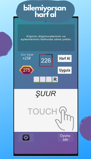 Kelime Oyunu - Harf Alayım Screen 2