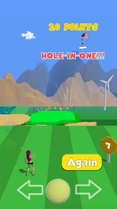 Target Golf:   Pixel art game - Screenshot 4