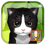 Cover Image of Télécharger Talking Kittens chat virtuel qui parle, prenez soin de vous  APK