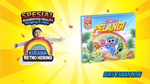 Android application Hey Blo AR Halo-halo Pelangi screenshort