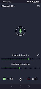 Playback Mic - input to output 2.1.6
