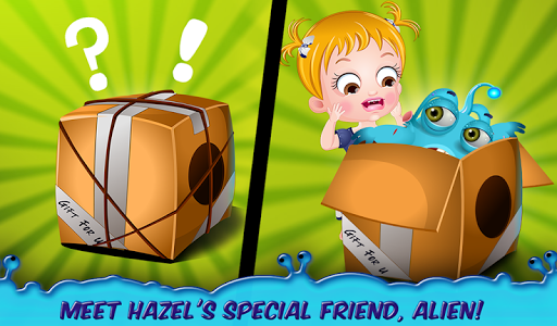 Baby Hazel Alien Friend