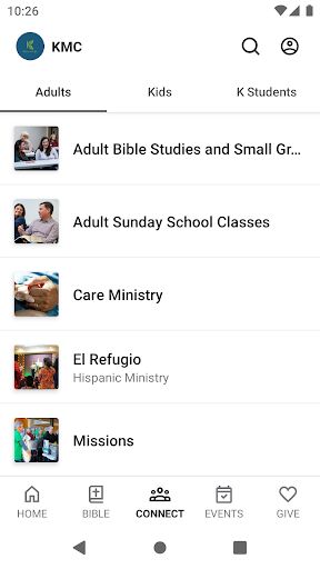 Kingwood Methodist Church Screenshot