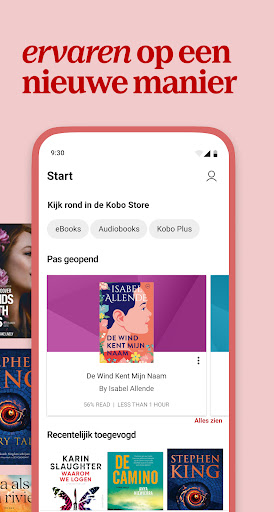 Boeken lezen met Kobo Books