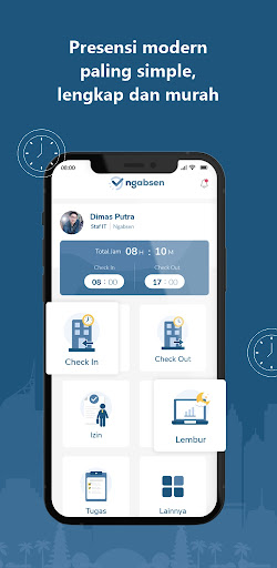 Android application Ngabsen.id - Presensi Online screenshort