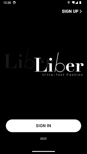 Android application Liber Fashion screenshort