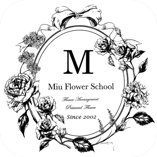 Miu flower school logo