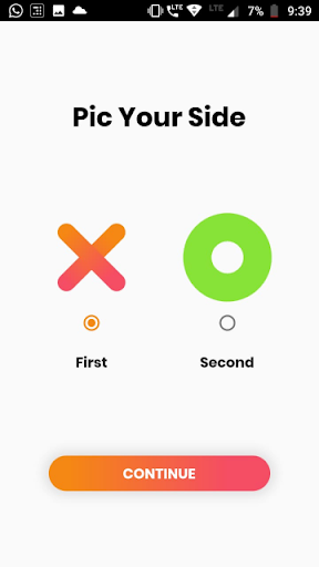 Tic-Tac-Toe Screen 2