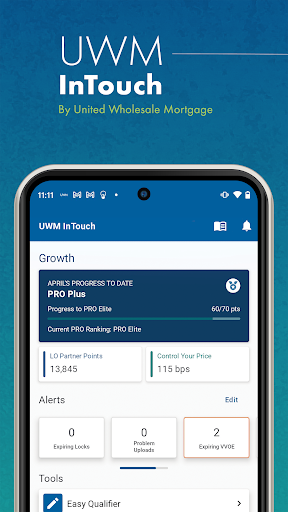 Android application UWM InTouch screenshort