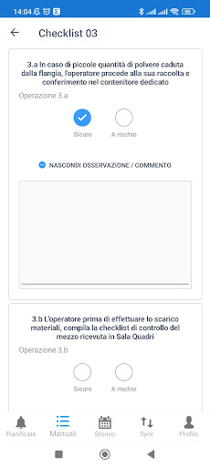 App BOSS TDI Screen 2