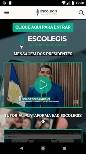 Escola do Legislativo RR Screen 2