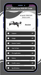 SG106 Drone WiFi FPV Guide