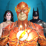 Superhero crime battle: City Heroes icon