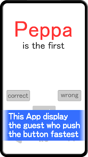 Android application Quiz buzzer limited screenshort