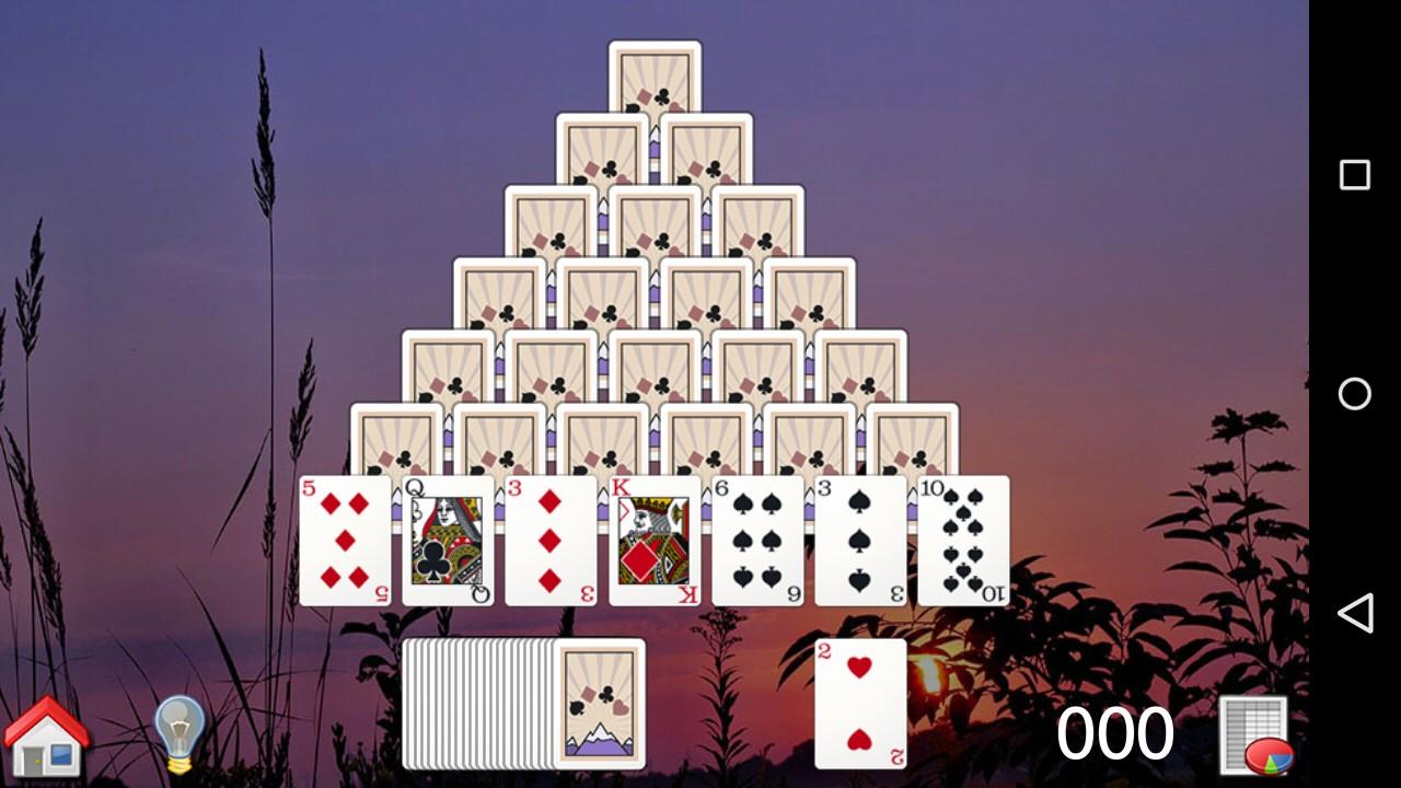 Android application All-Peaks Solitaire screenshort