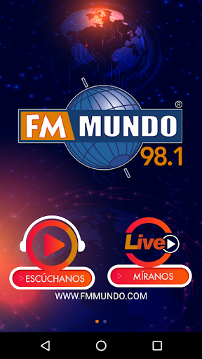 Android application FM Mundo 98.1 screenshort