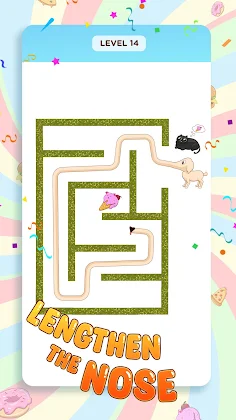 Long Nose Dog: Maze Puzzle - Screenshot 3