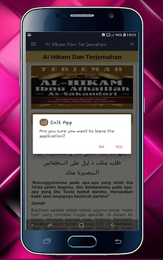 Al Hikam Dan Terjemahan