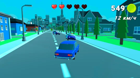 Crazy chase 3D Cars Arena