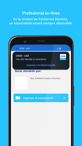 OSDE - UAR Screen 3
