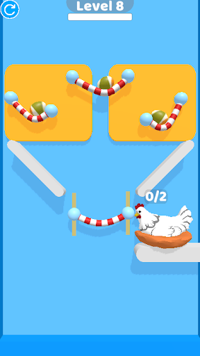 Android application Chicken Rope screenshort
