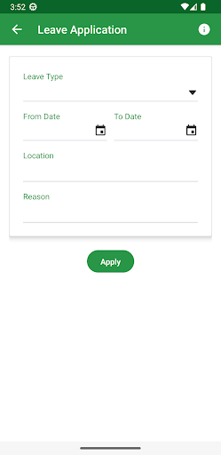Android application iHRIS screenshort