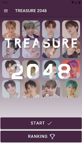 Android application TREASURE 2048 Game screenshort