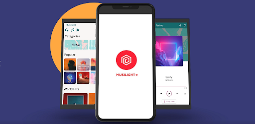 Android application Musilight screenshort