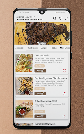 Android application Esquires PK screenshort