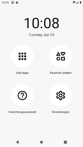 Android application Carikom - inklusiver Launcher screenshort