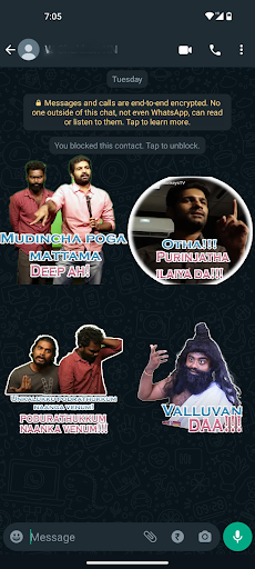 Tamil Sticker Packのおすすめ画像4