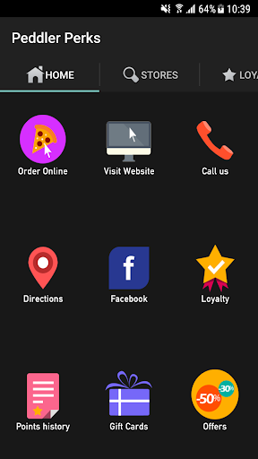 Peddler Perks Screen 2
