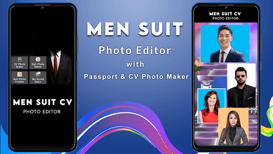 Men Suit CV Photo Editor Unknown