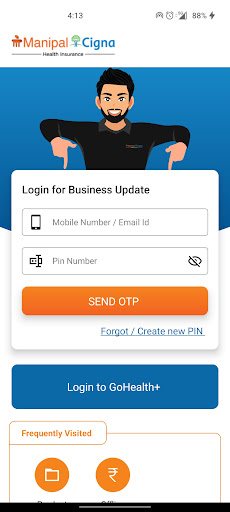 Android application GoHealth Next screenshort